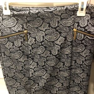 Michael Kors mini paisley skirt